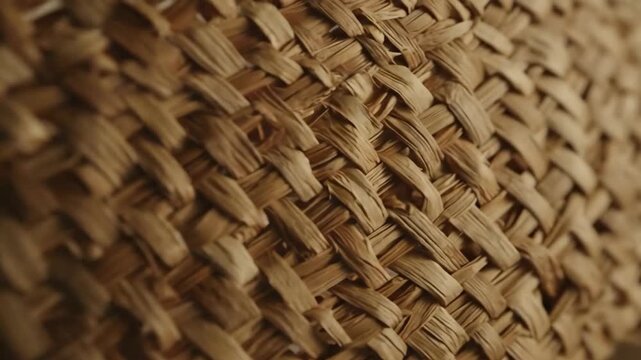 Handwoven basket close-up showing detailed texture pattern
