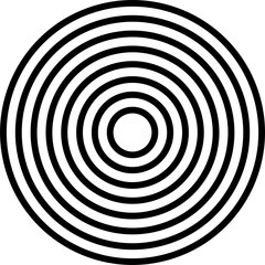 Dynamic lines and circles. Technology concept