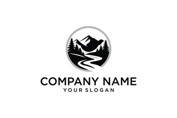 Mountain Logo Business Template Vector

