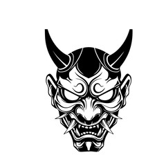 Oni Mask Silhouette