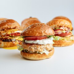 Savor and enjoy gourmet burgers crafted with carefully selected fresh, highquality ingredients just for you