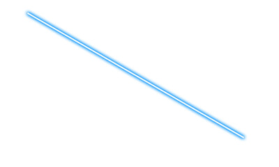 Diagonal Blue Neon Line