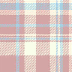 Pastel plaid fabric pattern with intersecting lines. Soft, muted colors for design, fashion, or background texture. Versatile, calming, and aesthetic.
