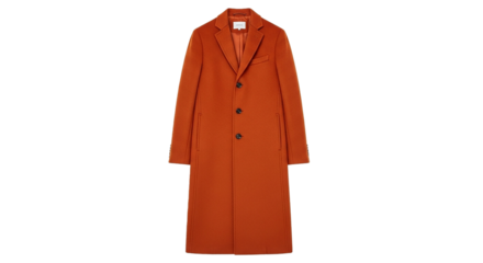 orange coat transparant background