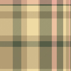 Elegant neutral plaid pattern in soft beige, olive green, and blush pink hues.  Perfect for textile design, website backgrounds, or autumnal themed projects.