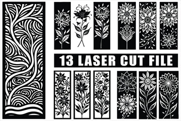 Elegant floral laser cut designs for stunning decor