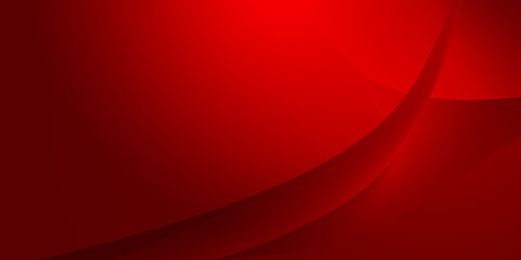 Abstract illustration background of curve in a red gradient.
