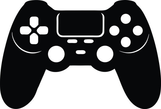 game controller icon, joystick design