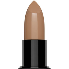 Elegant Lipstick: A Close-Up View of a Creamy, Matte Lip Color Stick Wrapped in Sleek Packaging for Daily Use and Makeup Enthusiasts on transparent background