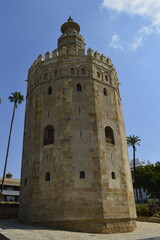 Torre del Oro em Sevilha na Espanha
