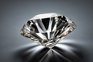 Large Clear Diamond or diamond isolated