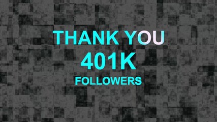 Thank you, 401.k or followers celebration design, Social Network friends, followers celebration background.......