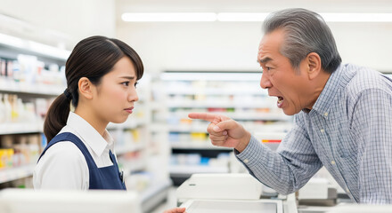 カスハラ（カスタマーハラスメント）・店員