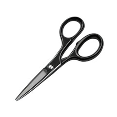 Black scissors, angled view