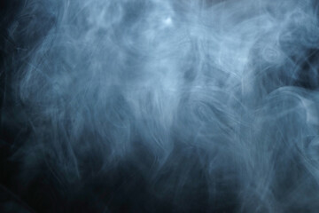 White steam texture background from boiling water. For graphic design, 3D rendering and banners