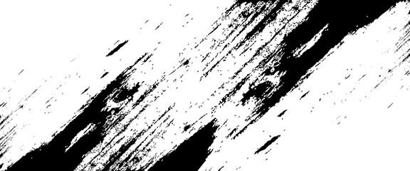  Vector brushes txture of a black brick wall with cracks and scratches vector..