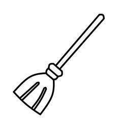 Witch Broomstick Icon