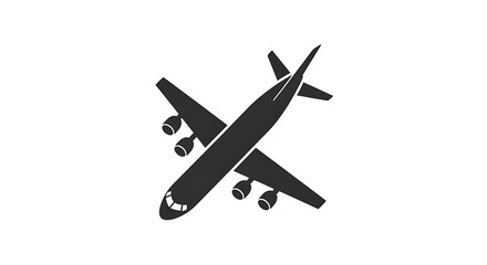 Sleek airplane soars with power and precision, a symbol of modern travel and global connection, perfect for travel blogs and transportation themes