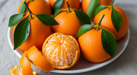 Mandarins in a bowl