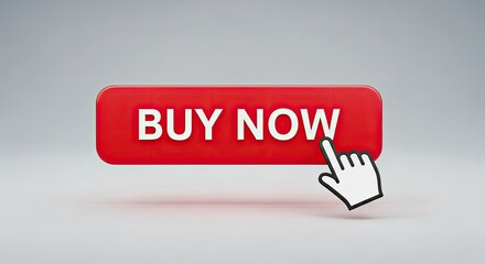 A red button with the text 'BUY NOW' on a white background.