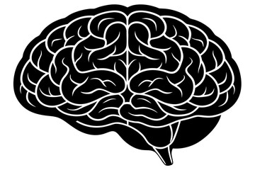 Vector art of human brain, intelligence and mind concept