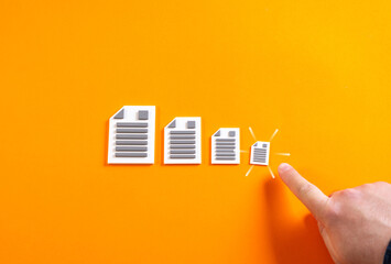 Reducing bureaucracy. Simplifying paperwork or required documents. Useful for business administration, legal compliance, government reforms, corporate efficiency and digital solutions.