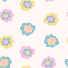 Sweet Retro Floral Pattern