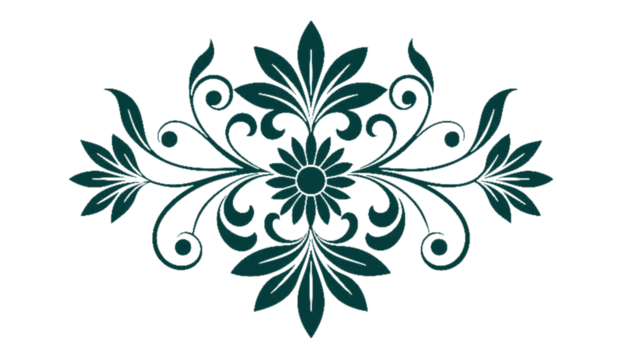 A vibrant green floral vector pattern with elegant leaf and scroll ornaments forms a seamless nature wallpaper illustration for spring decor