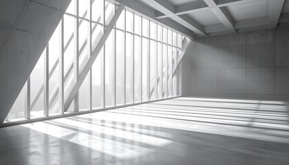 interior of a modern building