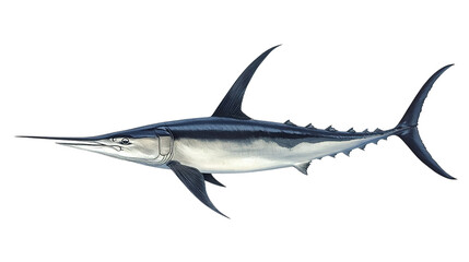 Naklejka premium great white shark
