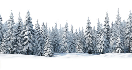 Fototapeta premium Tree snow backgrounds outdoors.