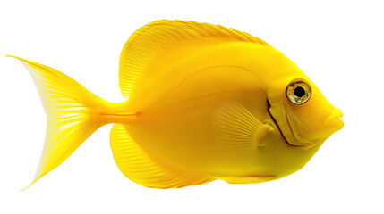 Naklejka premium yellow tang fish