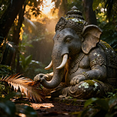 ganesha in the jungle