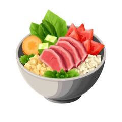 meat with vegetables