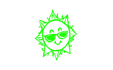 green eco friendly sun