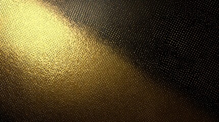 Abstract Gold and Black Geometric Pattern with Fine Dot Texture for Modern Design