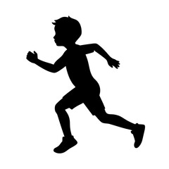 running man silhouette