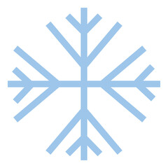 snowflake vector icon