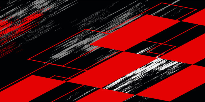 A vector graphic depicting abstract stripe racing designs suitable for vehicle decal wraps, race cars, rally vehicles, adventure