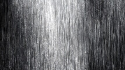 Abstract silver and black background with vertical lines and grunge texture for graphic design element