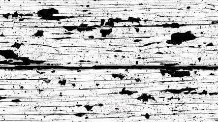 Black Ink Splatter on White Wooden Surface in Abstract Artistic Pattern