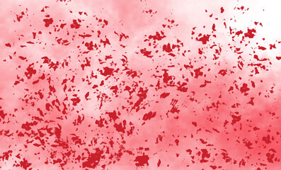 Red Glitter Dust Sparkle PNG