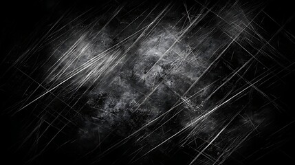 Abstract Dark Grey Textured Background with Light Streaks for Creative or Digital Design Projects