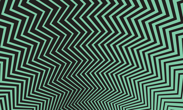 abstract black colour halftone thik to thin zig zag sunbrust sunray line pattern with light background.