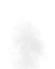 White powder explosion on black background