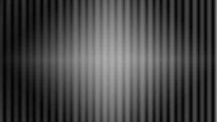 Obraz premium Black and white vertical striped abstract background with soft gradient lighting and vignette effect, perfect for modern design, digital art, presentations, and creative graphic projects