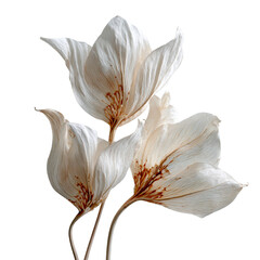 lily of the valley isolated on a transparent background