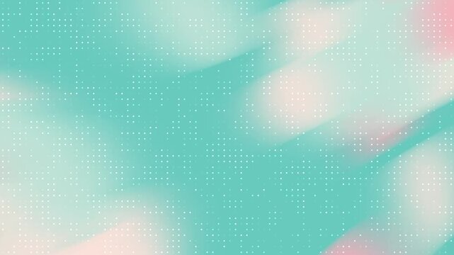 Abstract teal background with white dots and blurred lines for modern design projects, digital art, backgrounds, wallpapers, and creative concepts.