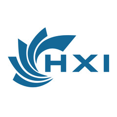 HXI letter design. HXI letter technology logo design. HXI Monogram logo design for an entrepreneur and business