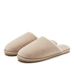  room slippers on white background